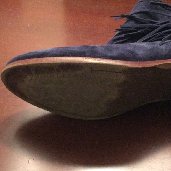 Cowboy Suede Fringe Ankle boots - Picture 7 of 7